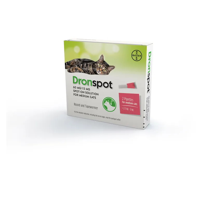 Dronspot Spot On Wormer for Cats - WEB EXCLUSIVE-1